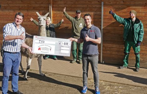 Spendenübergabe Zoo Hoyerswerda