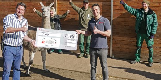 Spendenübergabe Zoo Hoyerswerda